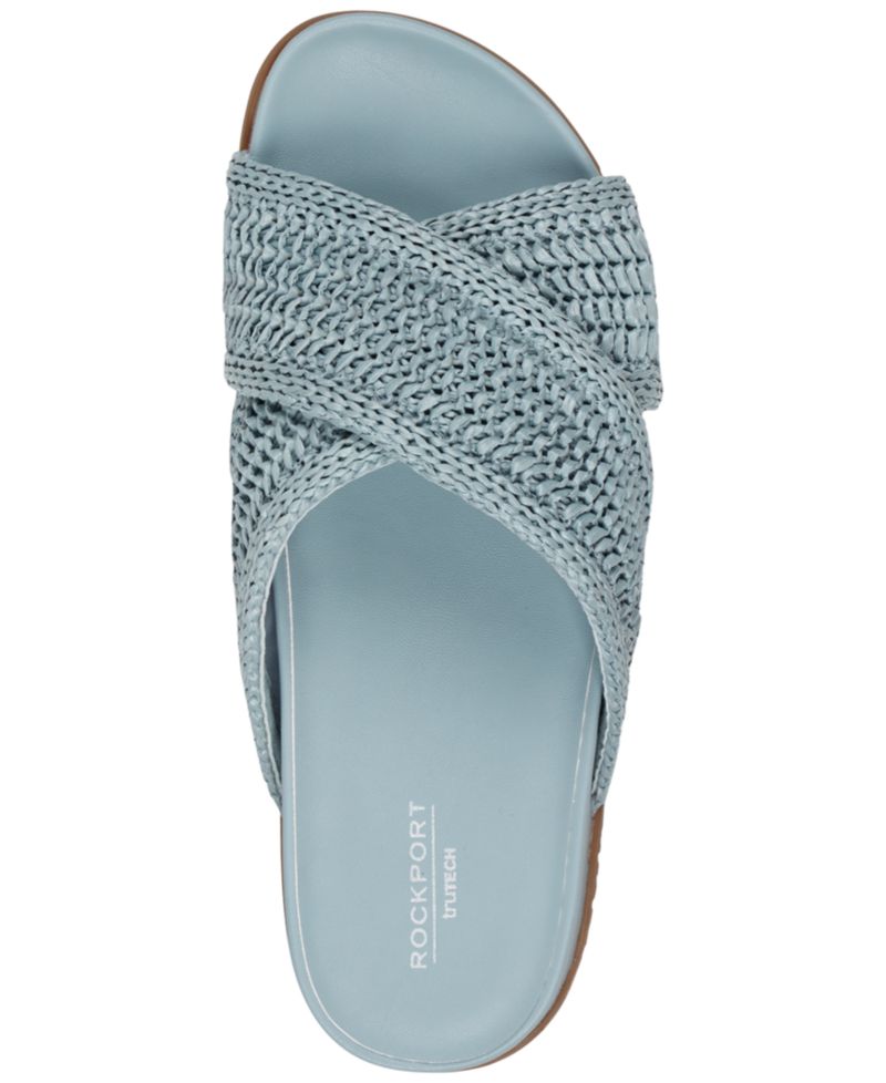 Women's Leia Crisscross Flat Footbed Sandals