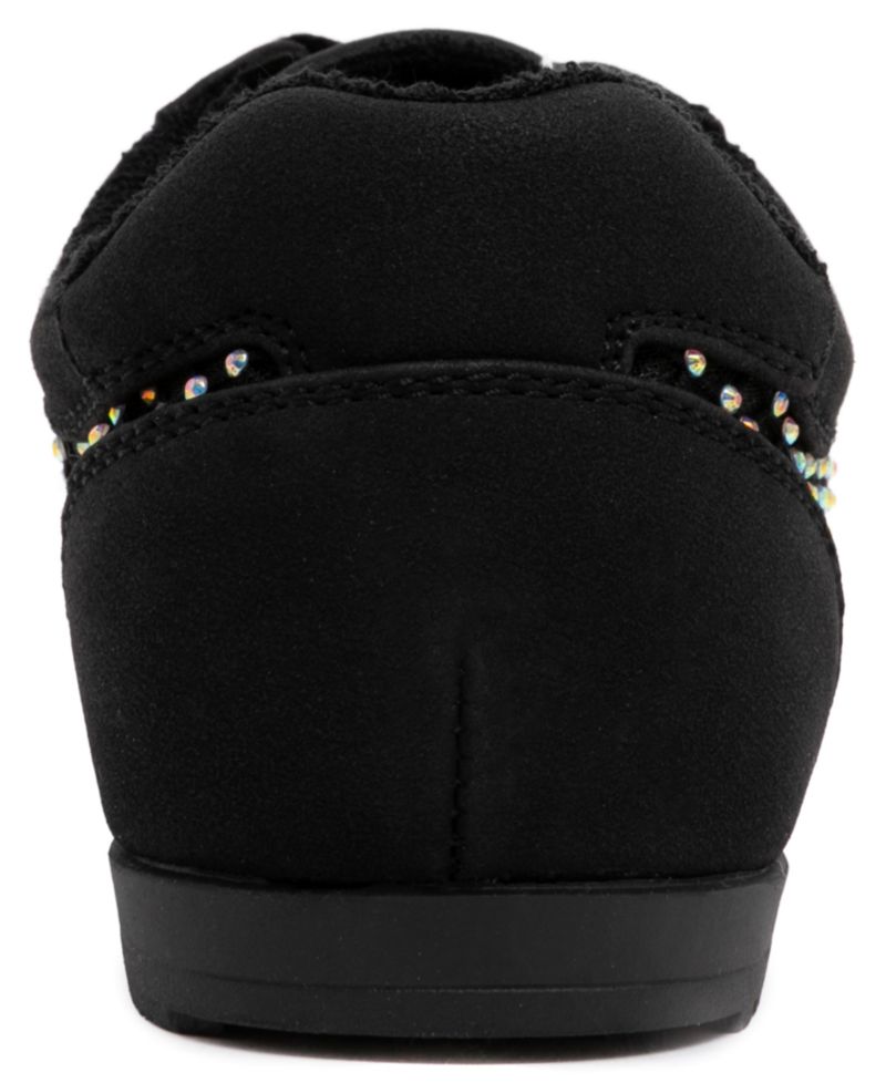 Women's Flirt Rhinestone Mesh Lace-Up Sneakers