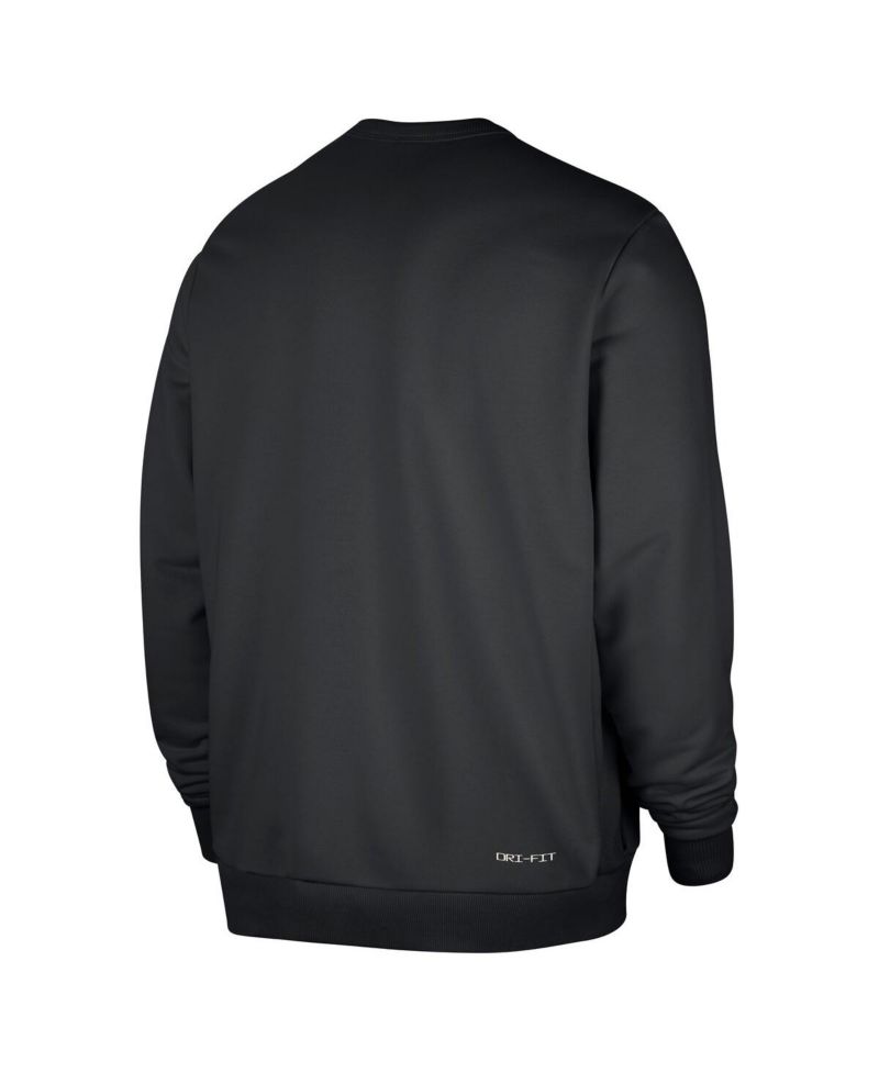 Men's Black Orlando Magic Authentic Standard Issue Travel Dri-FIT Sweatshirt