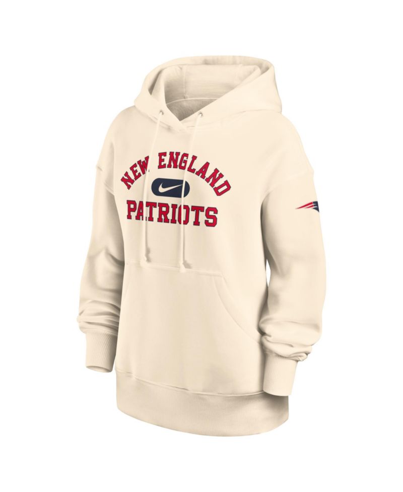 Women's Natural New England Patriots Oversized Legacy Phoenix Hoodie