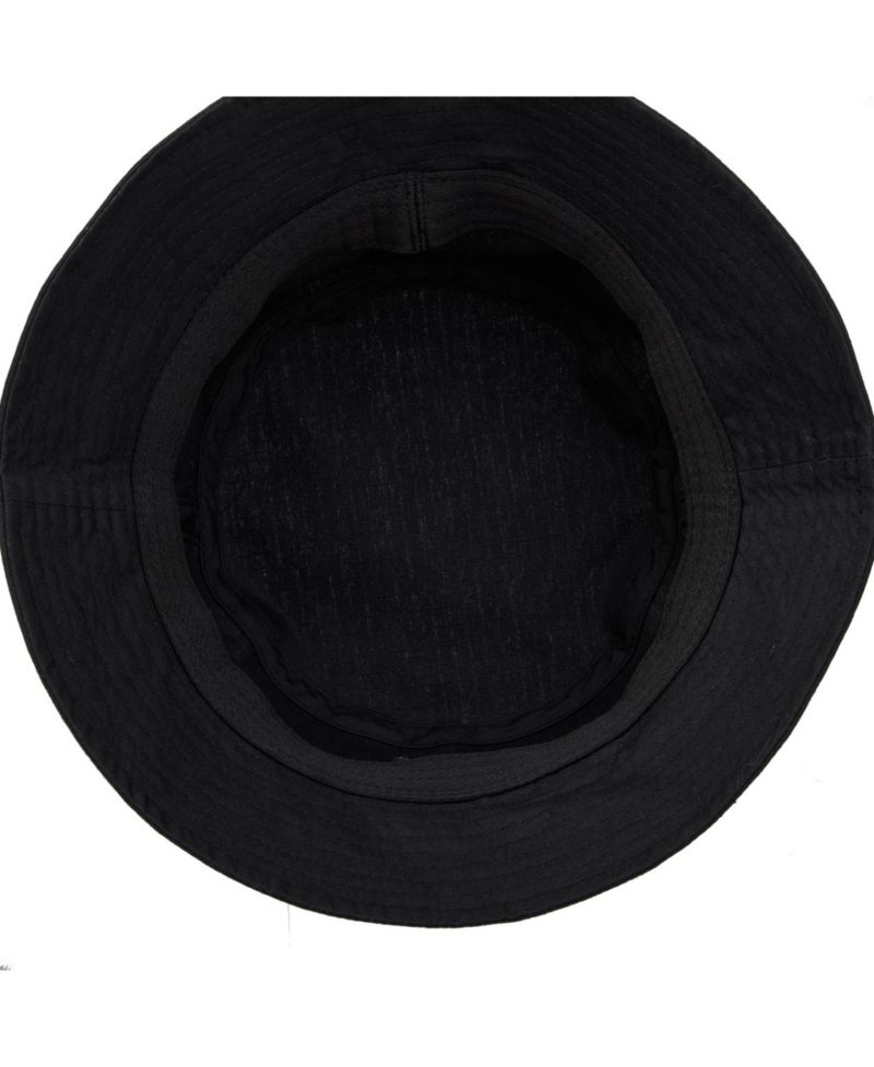 Men's Flying Logo Black Bucket Hat Size S/M