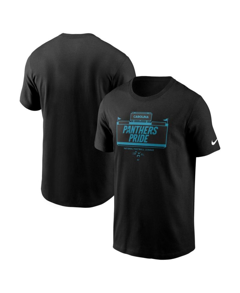 Men's Black Carolina Panthers Primetime Local Essential T-Shirt
