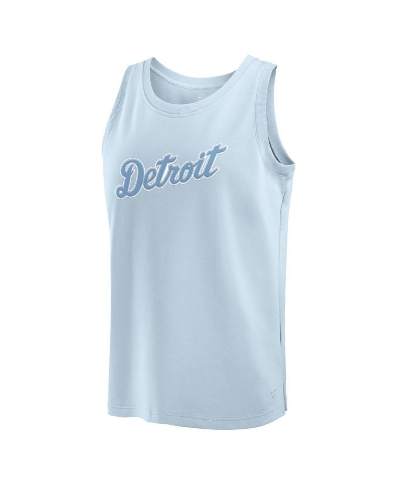 Men's Light Blue Detroit Tigers Elements Tank Top