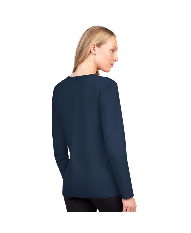 Women's Navy Dallas Cowboys Best Play Long Sleeve T-Shirt