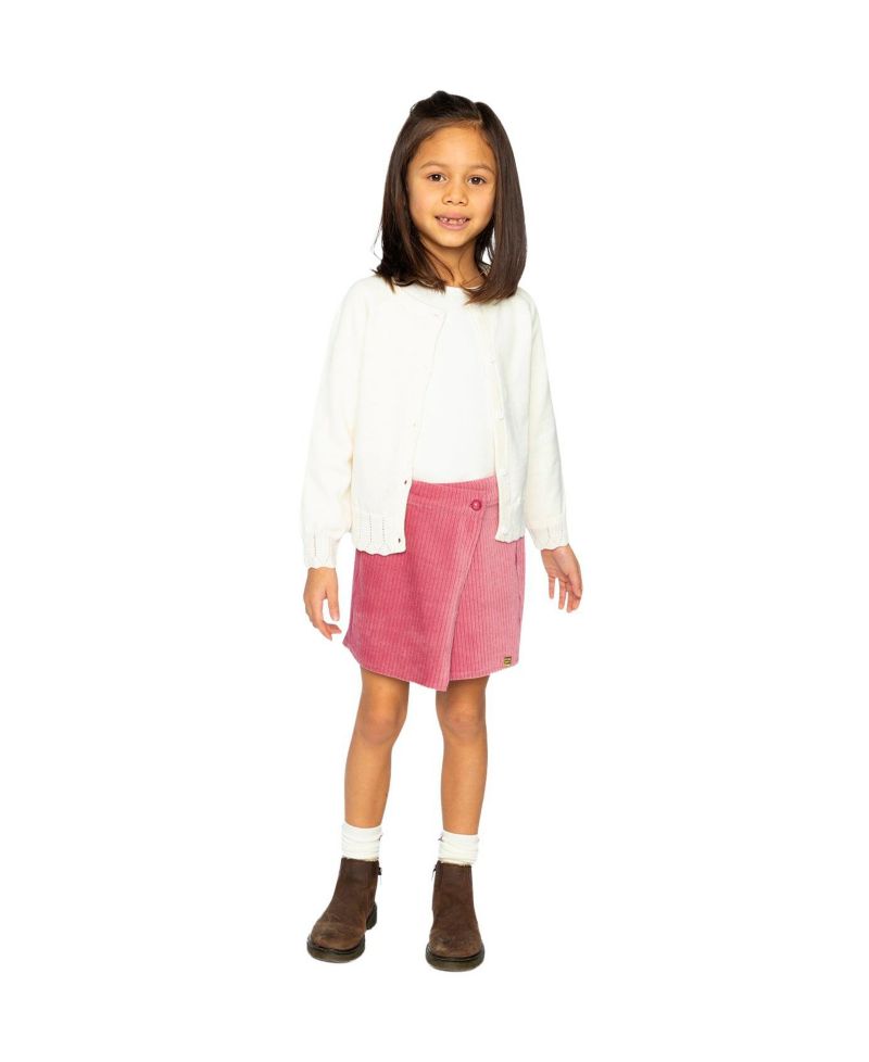 Girls' (6-14) Knit Cardigan