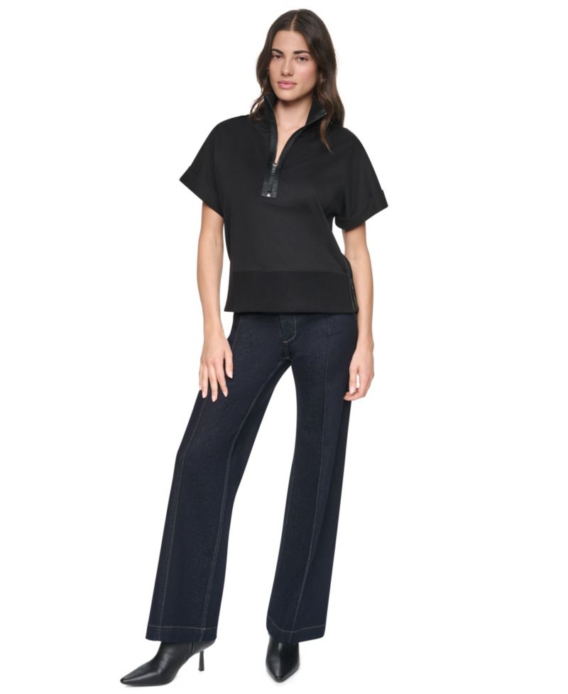 Women's Half-Zip Collar Jacket