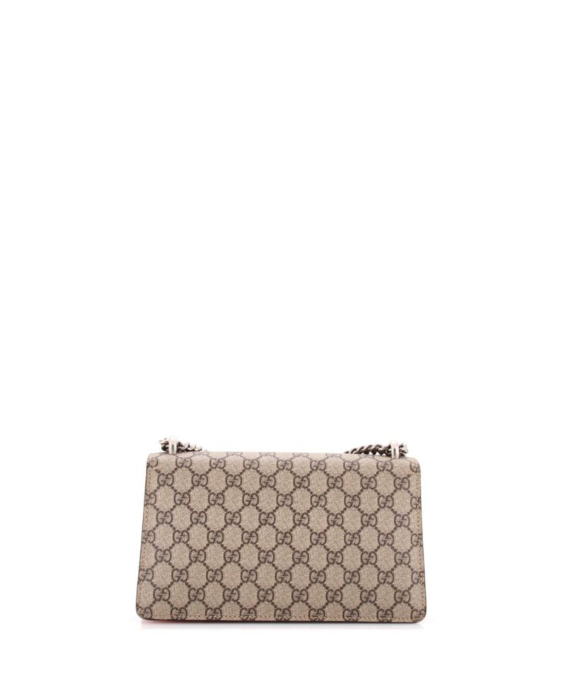 Small Dionysus Bag GG Coated Canvas with Crystal Embellished Metal