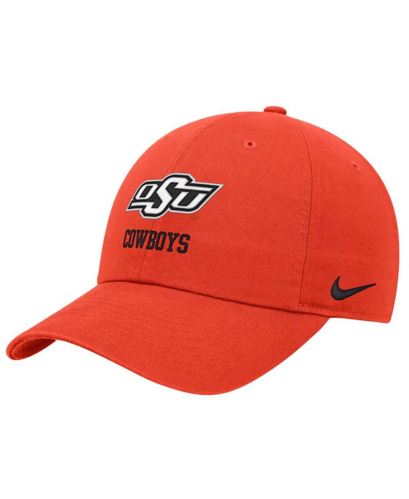 Men's Orange Oklahoma State Cowboys 2025 On-Field Club Adjustable Hat