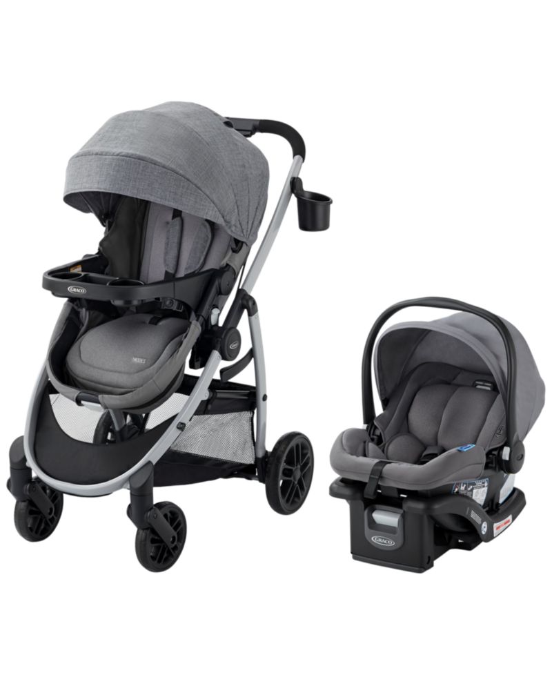 Baby Boys' and Baby Girls' Modes Pramette 3-in-1 Travel System