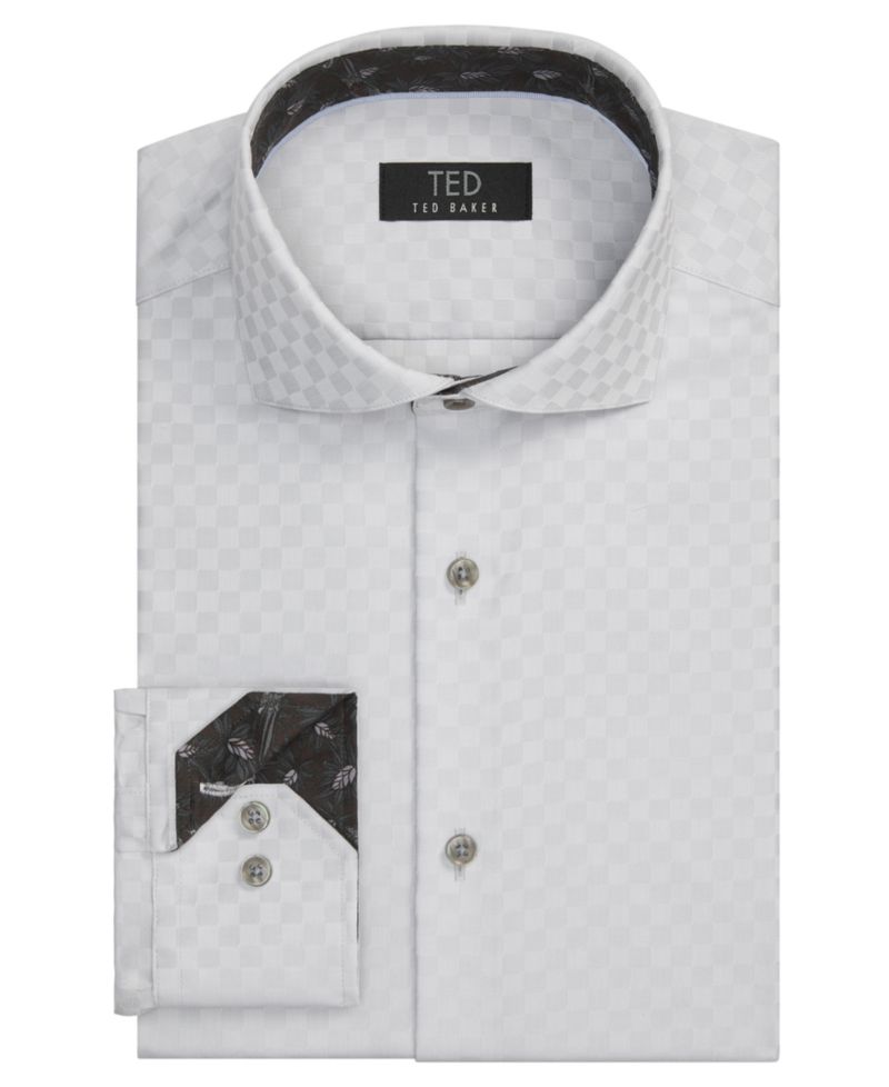 Men's Non-Iron Stretch Slim-Fit Dress Shirt
