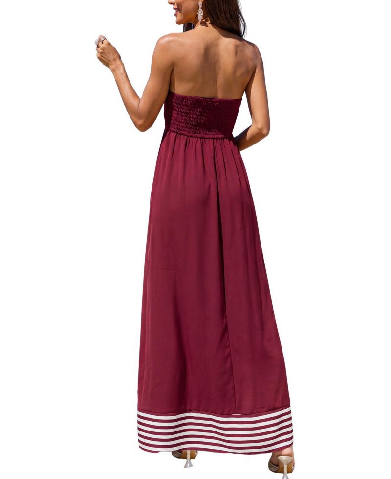 Women's One Red Maxi Beach Dress