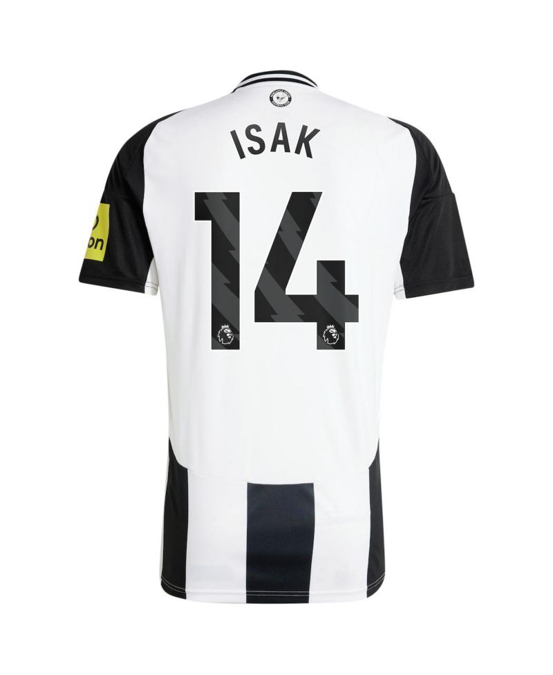Men's Alexander Isak Black Newcastle United 2024/25 Home Replica Player Jersey