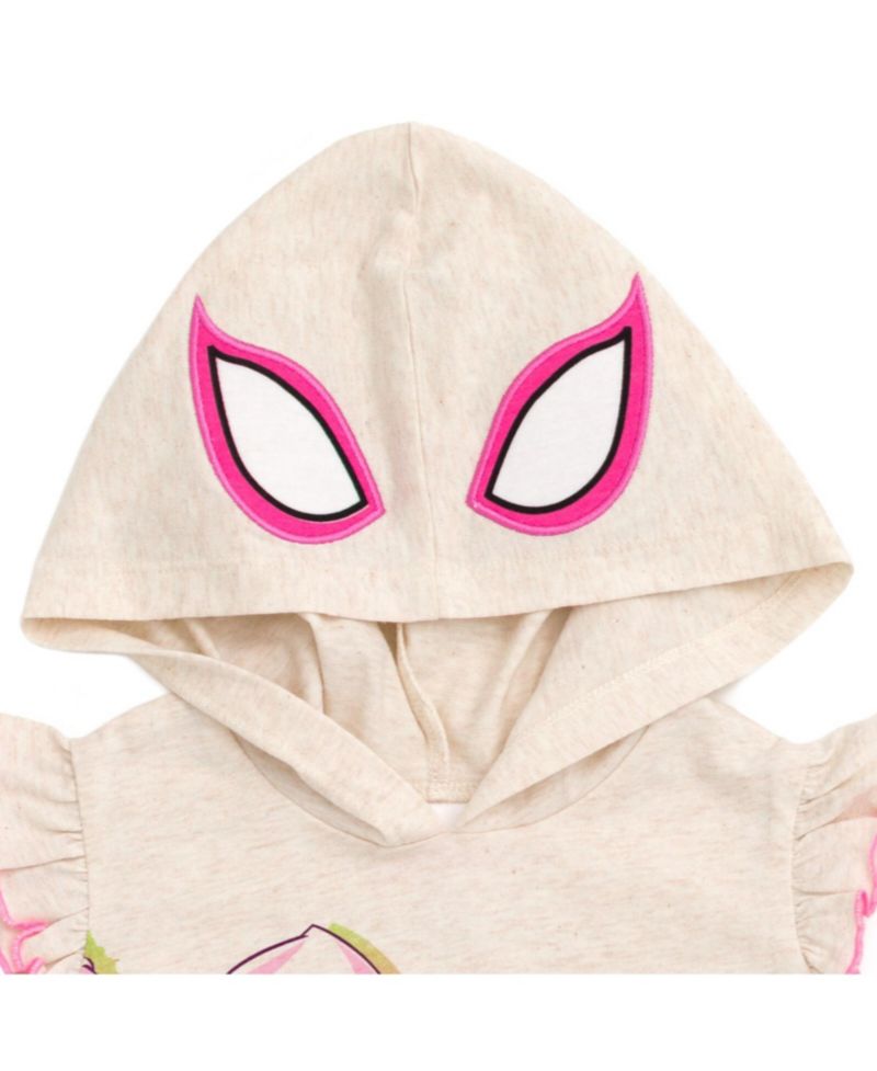 Girls SPIDERMAN Spidey and His Amazing Friends Cosplay Tank Top and Dolphin Active French Terry Shorts Outfit Set