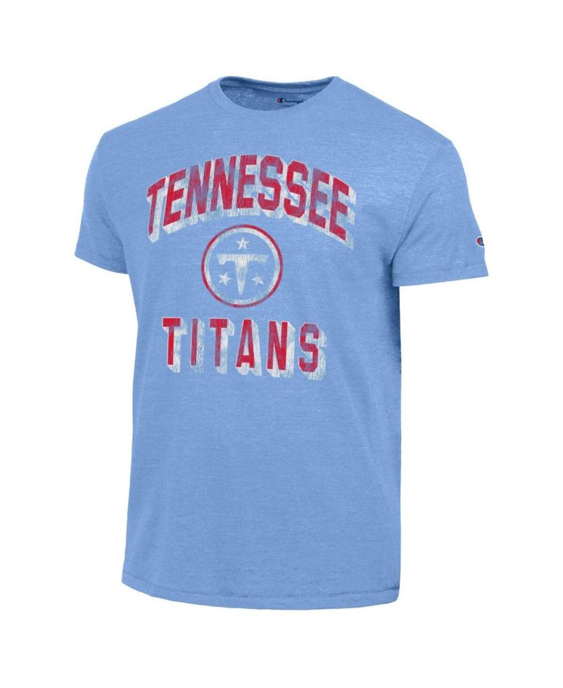 Men's Light Blue Tennessee Titans Ultimate Tri-Blend T-Shirt