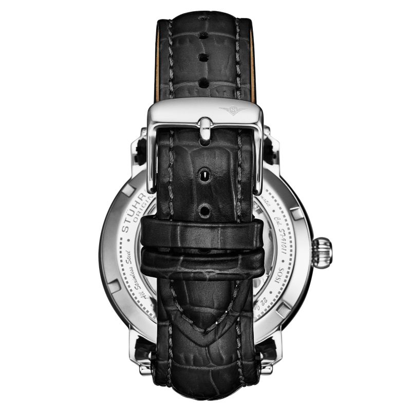 Celestial Timekeeper 1017.01 Dual Time Automatic 44mm Skeleton Watch