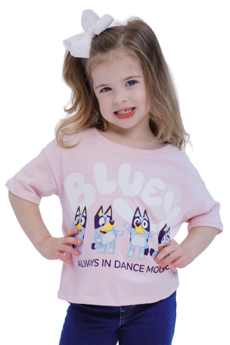 Girls' 4-16 Cropped Crewneck T-Shirt