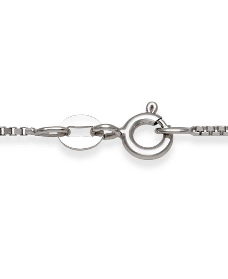 Cultured Freshwater White Drop Pearl (8-9mm) and Lab Created Sapphire Necklace in Sterling Silver