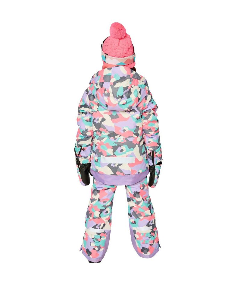 Little and Big Girl's (6-16) Two Piece Teknik Snowsuit