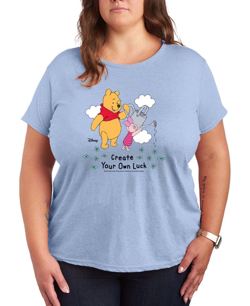 Plus Size Disney Winnie the Pooh Short-Sleeve Graphic T-Shirt