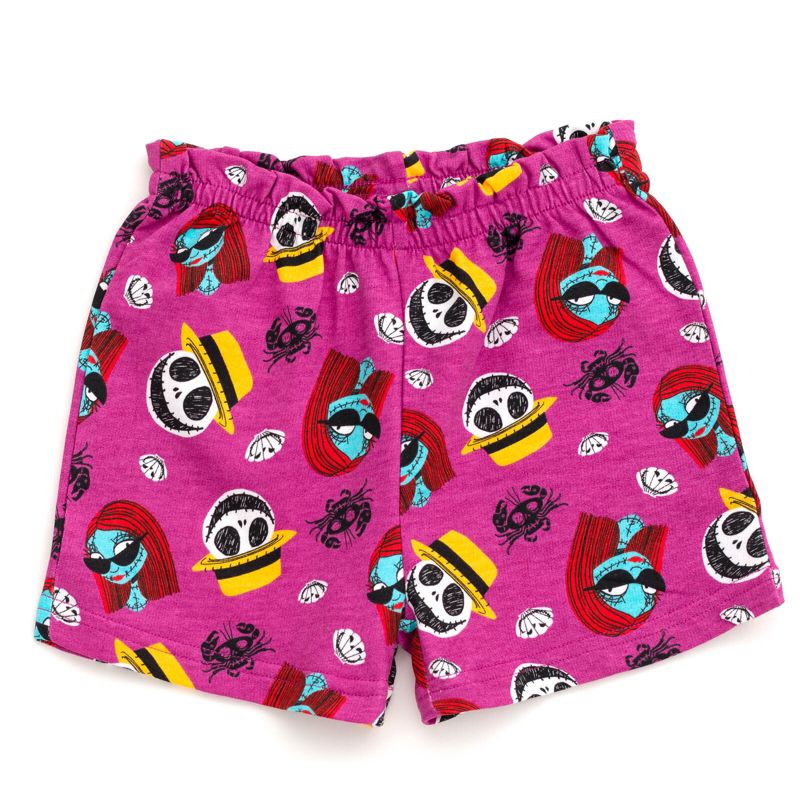 Girls' Sleeveless 2-Piece Tank Top and Shorts Set