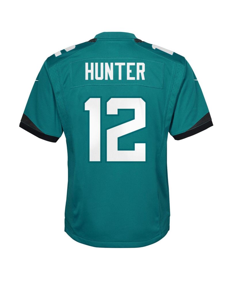 Big Boys and Girls Travis Hunter Teal Jacksonville Jaguars Team Game Jersey