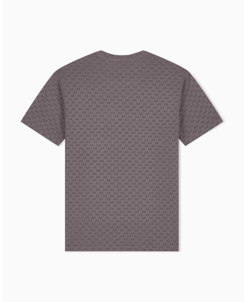 Men's Flocked All Over Logo T-Shirt