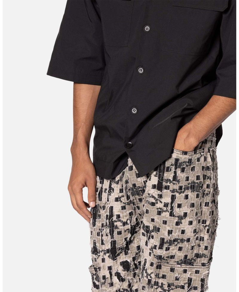 Men's Lined Woven Nylon Shirt