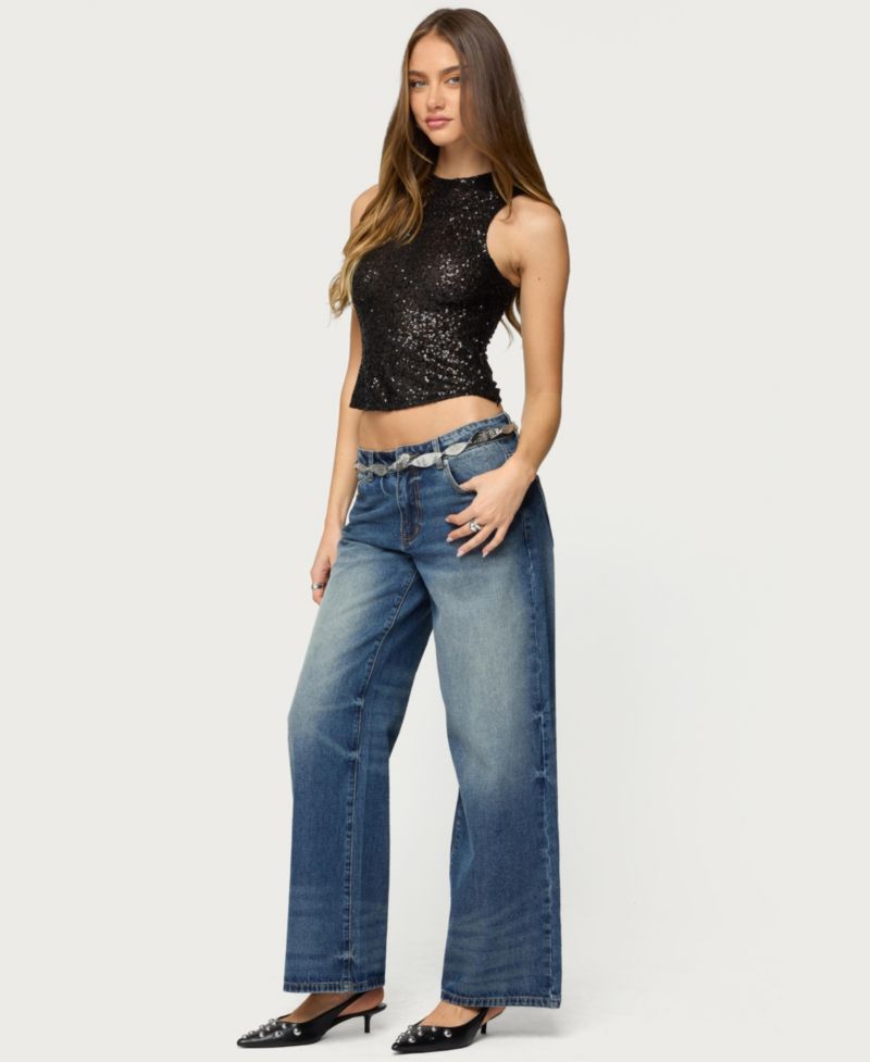 Women's Alexander Sequin Top