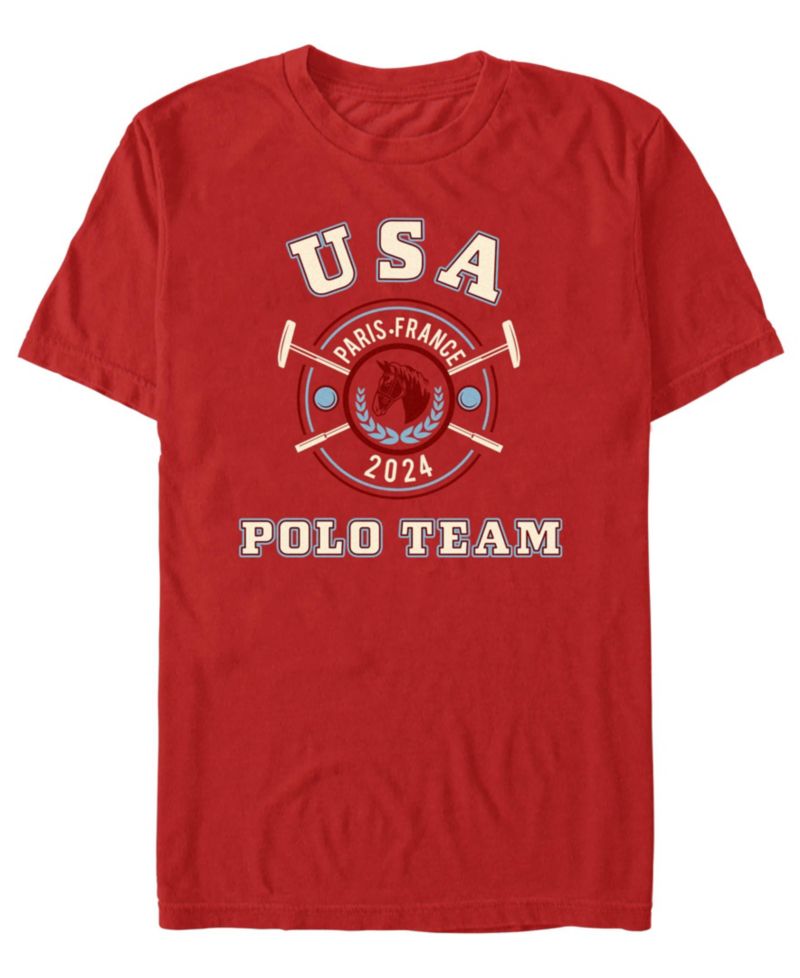 Men's Polo France Retro Graphic T-Shirt