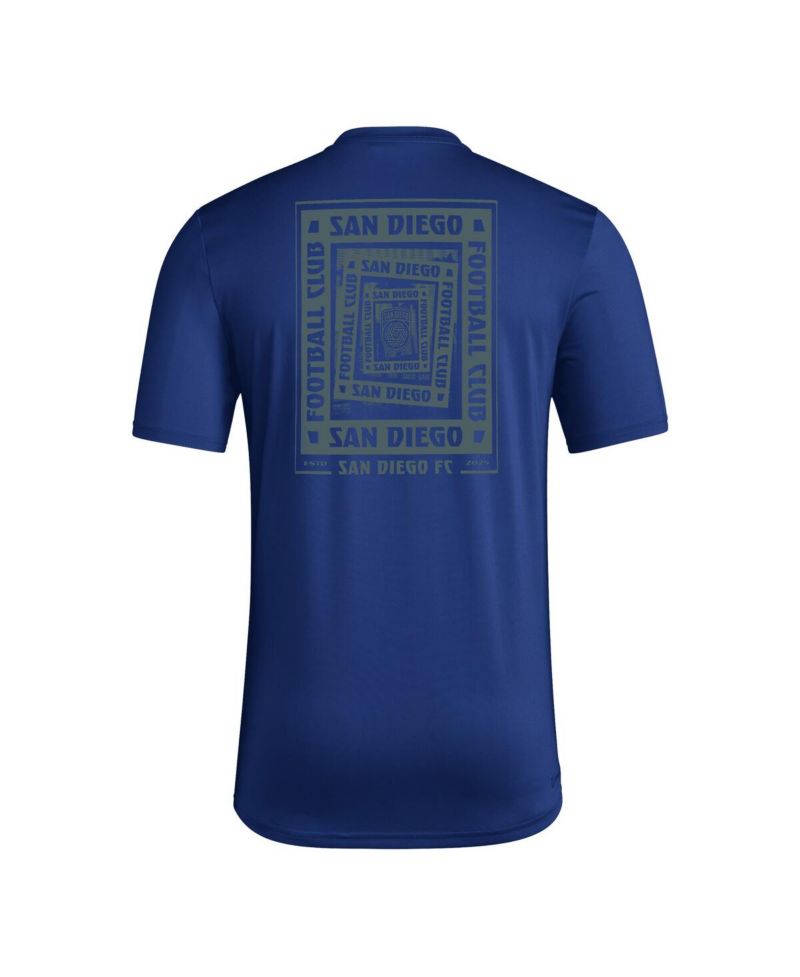 Men's Navy San Diego FC Local Wrap T-Shirt