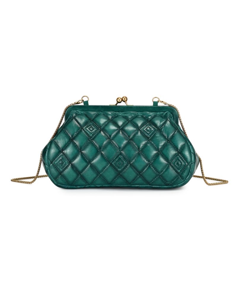 Petunia Small Quilted Leather Crossbody Handbag