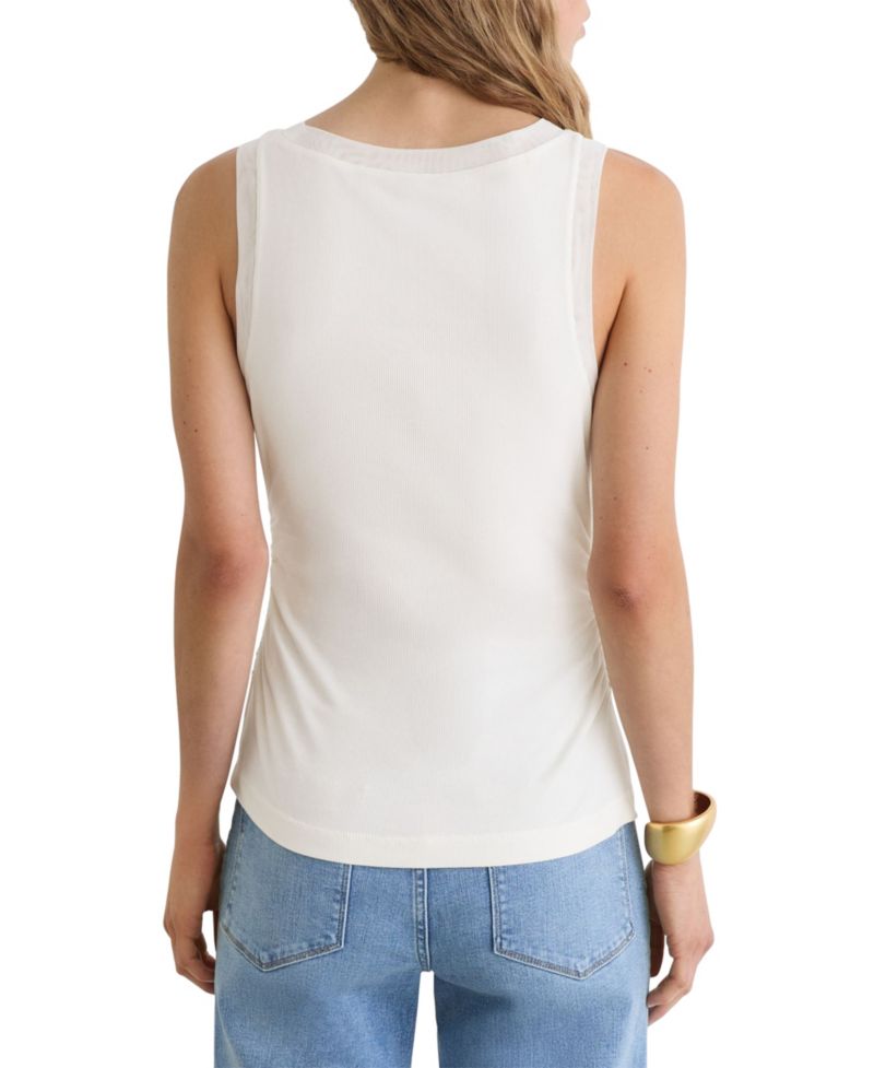 Women's Trinny Sleeveless Boat-Neck Ruched Vest