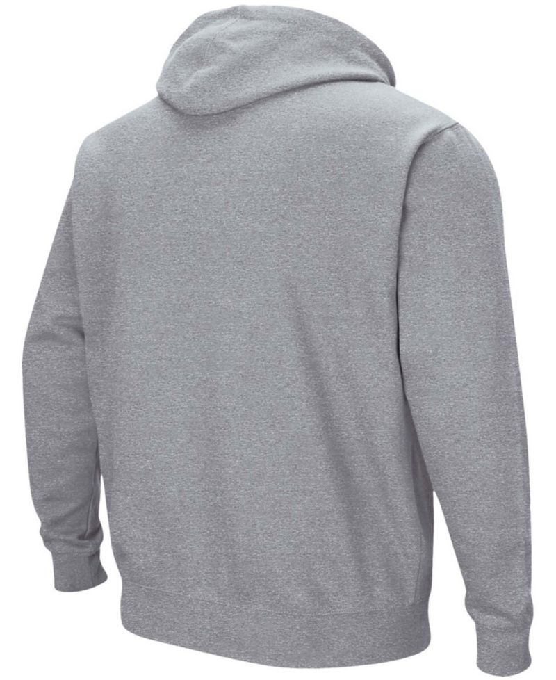 Men's New Hampshire Wildcats Arch and Logo Pullover Hoodie