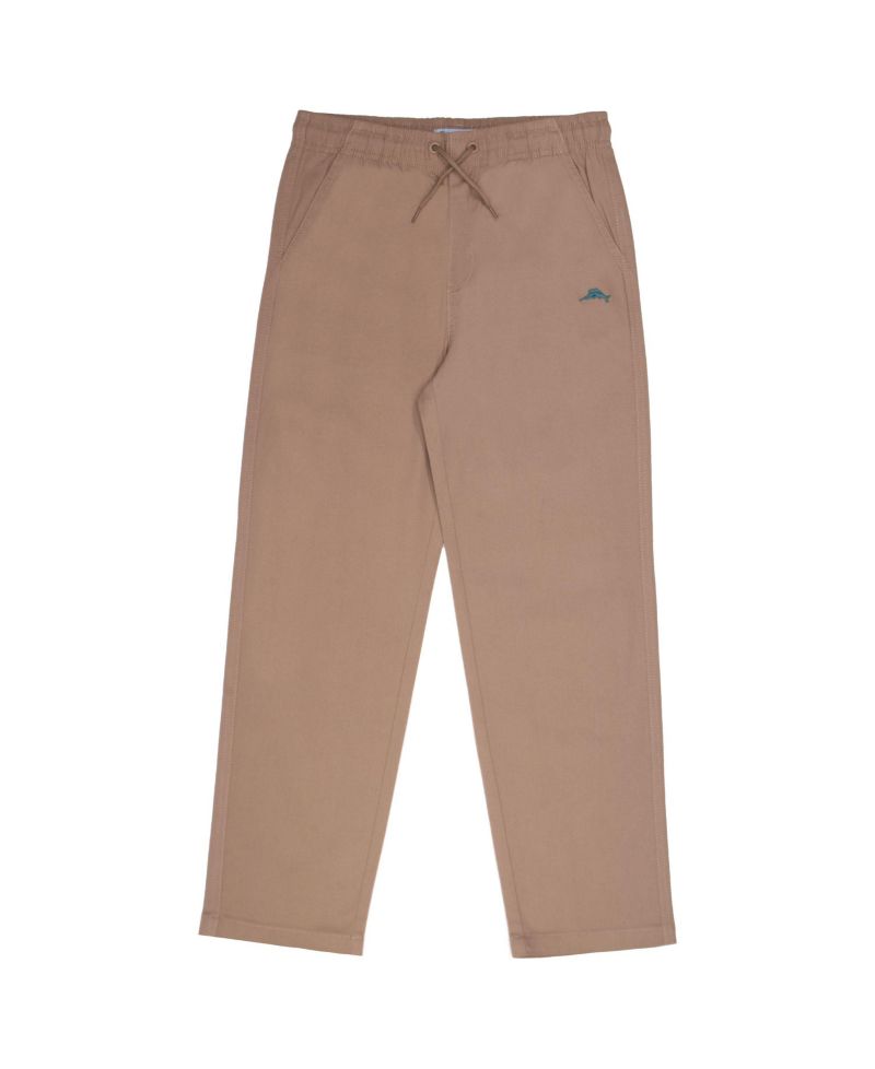 Little Boys Classic Woven Button Down Shirt and Pant Outfit Set
