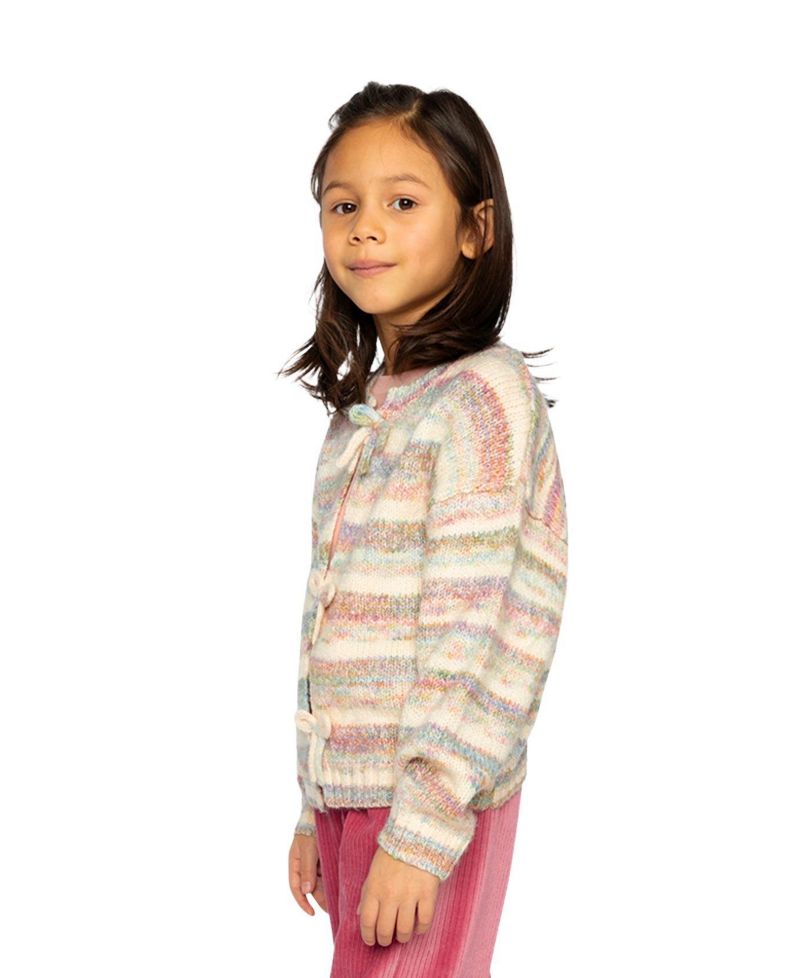 Little Girls (6Y - 12Y) Knitted Cardigan Sweaters