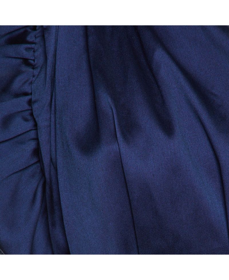 Women's Cotton and Silk One Shoulder Dress