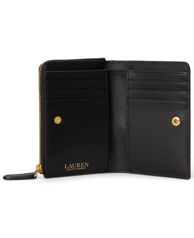 Smooth Leather Small Bifold Wallet