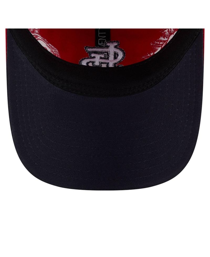 Women's Red St. Louis Cardinals Roses 9TWENTY Adjustable Hat