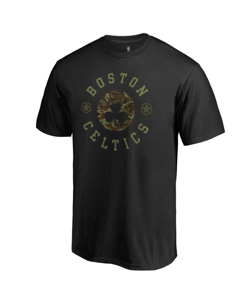 Men's Black Boston Celtics Liberty T-shirt