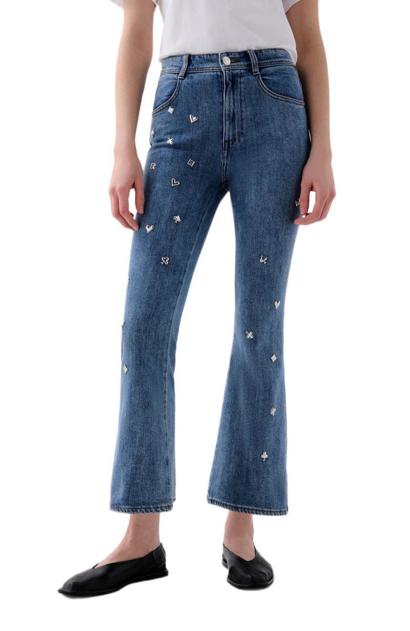 Women's Ankle Pocker Denim Pant