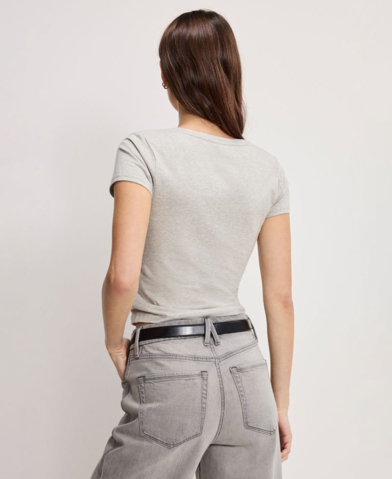 Women's V-Neck Short-Sleeve Top