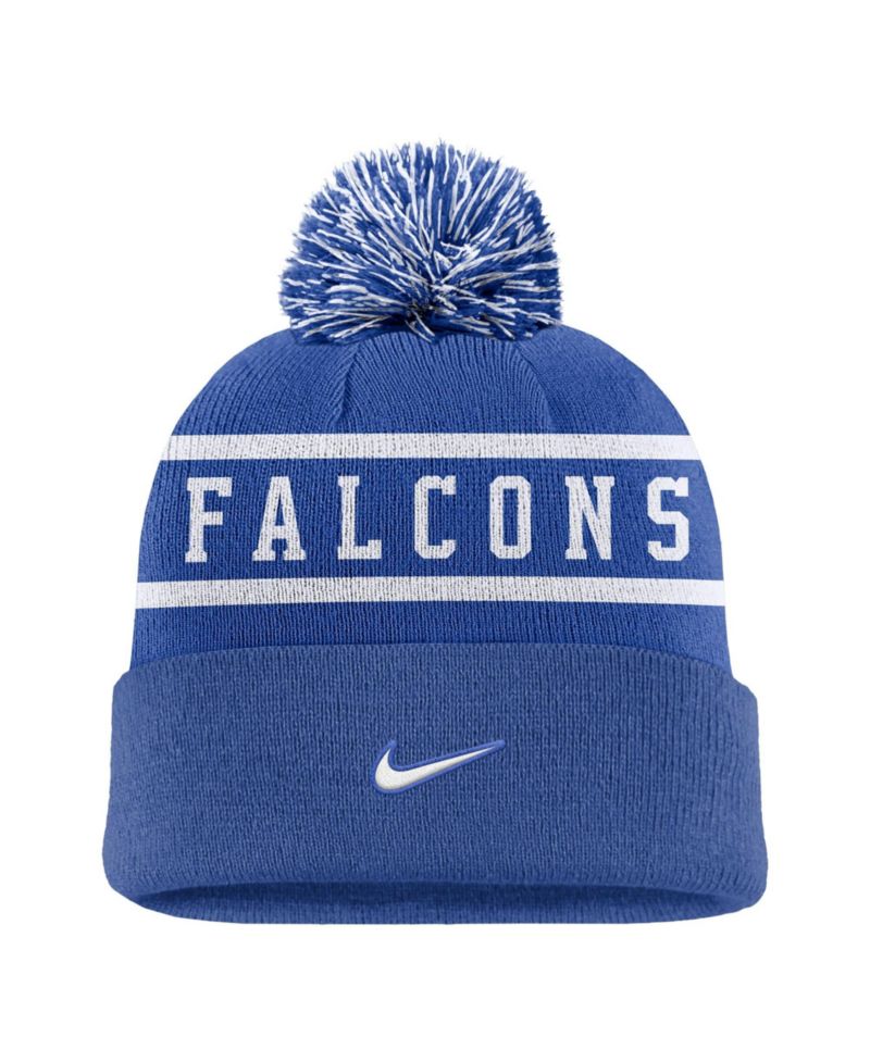 Men's Royal Air Force Falcons Peak Cuffed Knit Hat with Pom