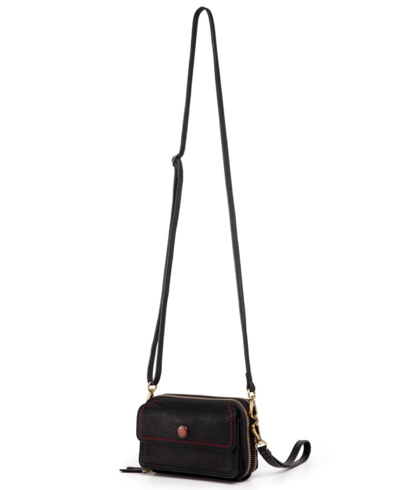 Northwood Mini Leather Crossbody Wallet