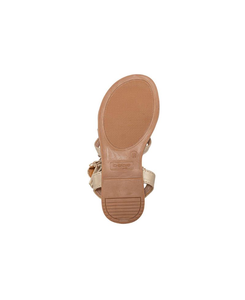 Girls Girl's Fashion Sandals - Dressy Shoes with Decorative Chain and Charms