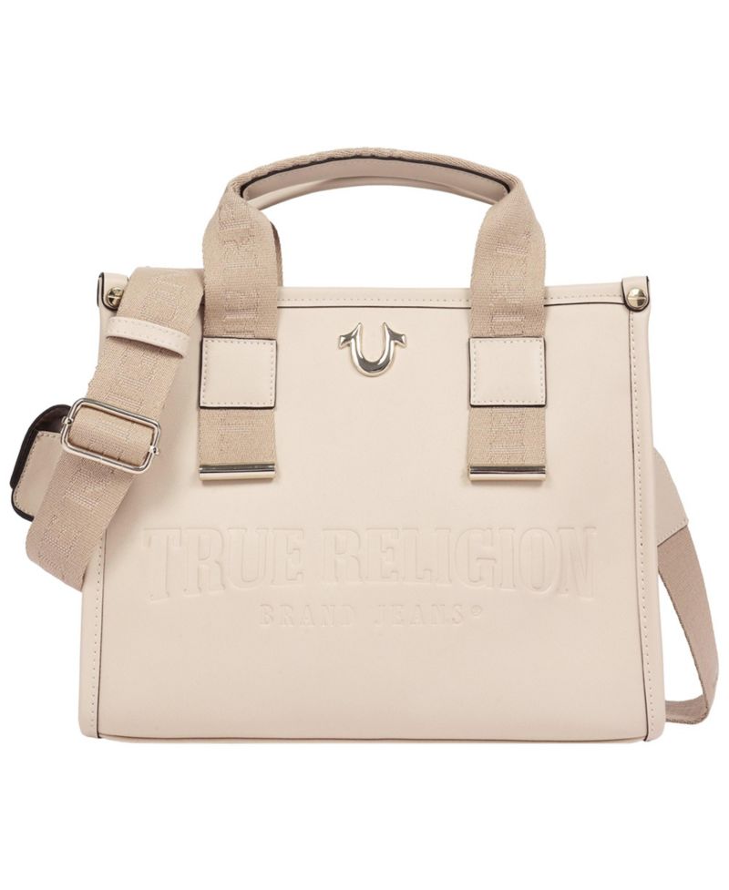 Multi-Strap Denim Shoulder Bag