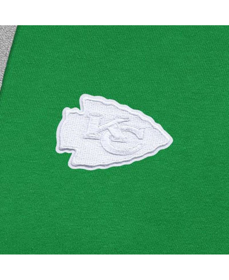 Men's Kelly Green Kansas City Chiefs St. Patrick's Day Victory Pullover Hoodie