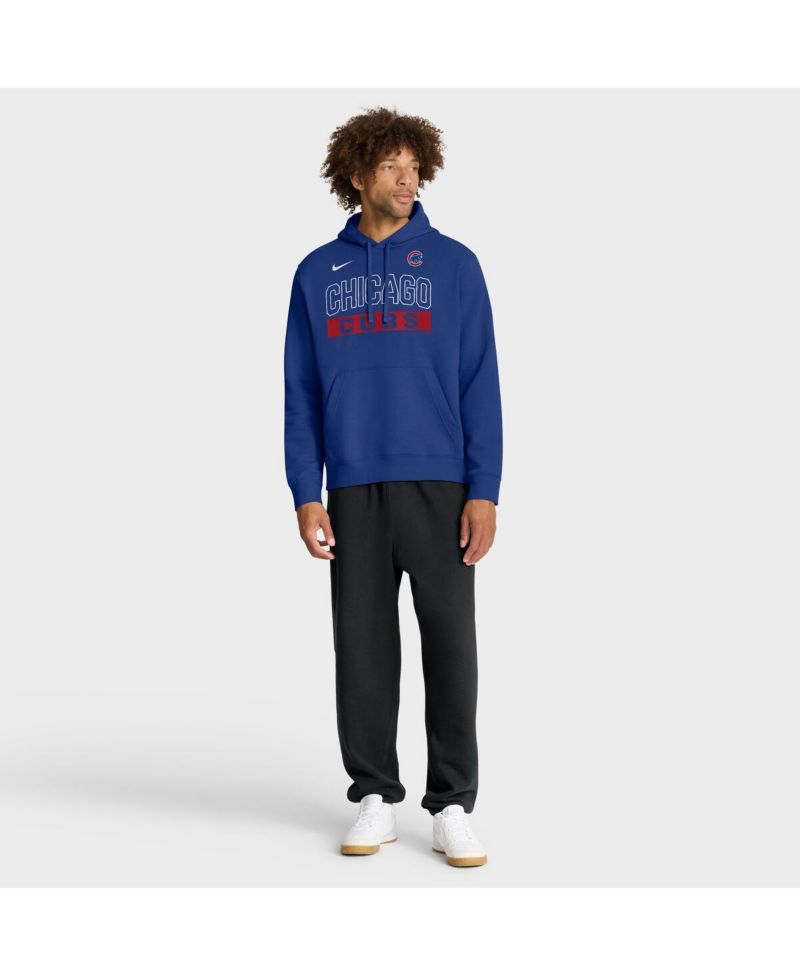 Men's Royal Chicago Cubs Primetime Club Hoodie