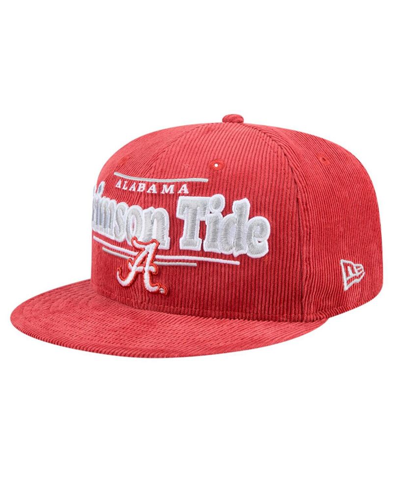Men's Crimson Alabama Crimson Tide Display 9FIFTY Snapback Hat