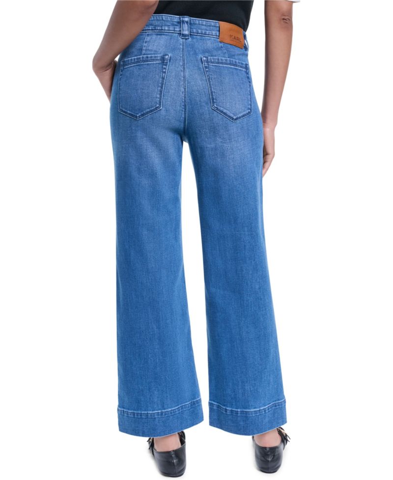 Petite Button-Fly Jeans