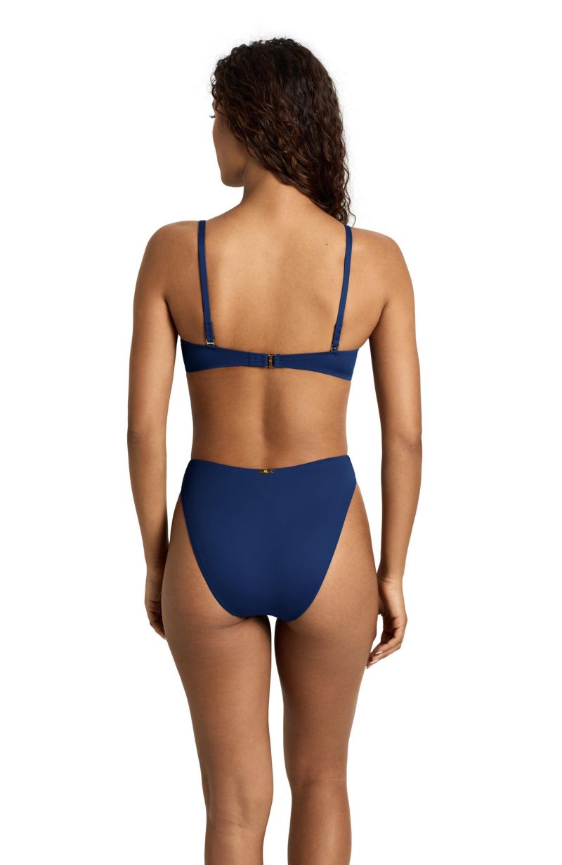 Women's Saturn High Leg Modern Coverage Swim Brief